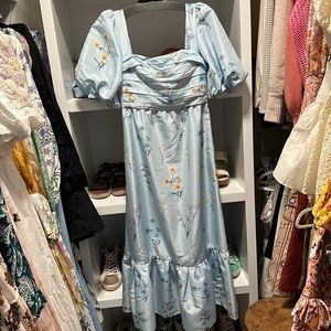 Self portrait midi dress